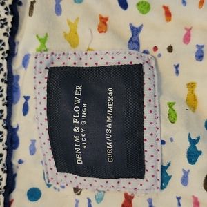 Denim and Flower Ricky Singh size M